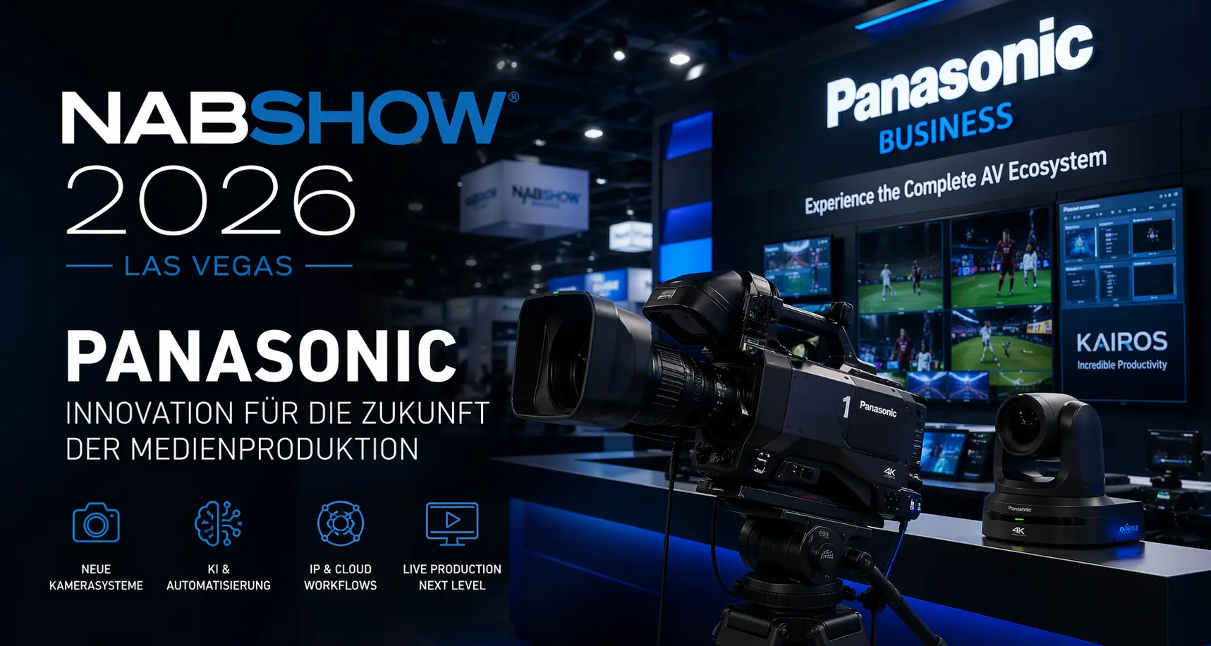 Panasonic auf der NAB 2026 | etas.at