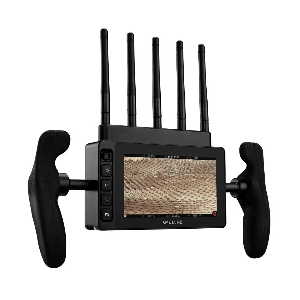 SmallHD_16-0528-GM_Ultra-5-RX-GM_Three-Quarters-02_Screen-On.webp