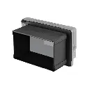 SmallHD_17-1233_Ultra-7-Sunhood_Quarter-Raised-Left-Installed-Faded.webp