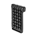 17-5006_-_Rear_Accessory_Plate_for_SmallHD_Ultra_10_-_Three_Quarters_-_Back.webp