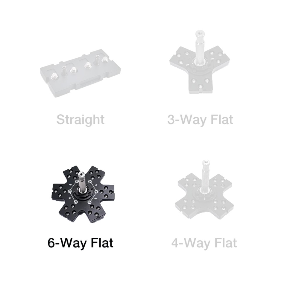 Aputure INFINIBAR 6-Way Flat Connector