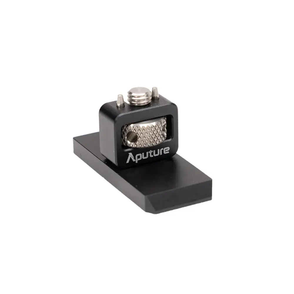 Aputure 3/8in Screw to lightning Clamp Plate Adapter