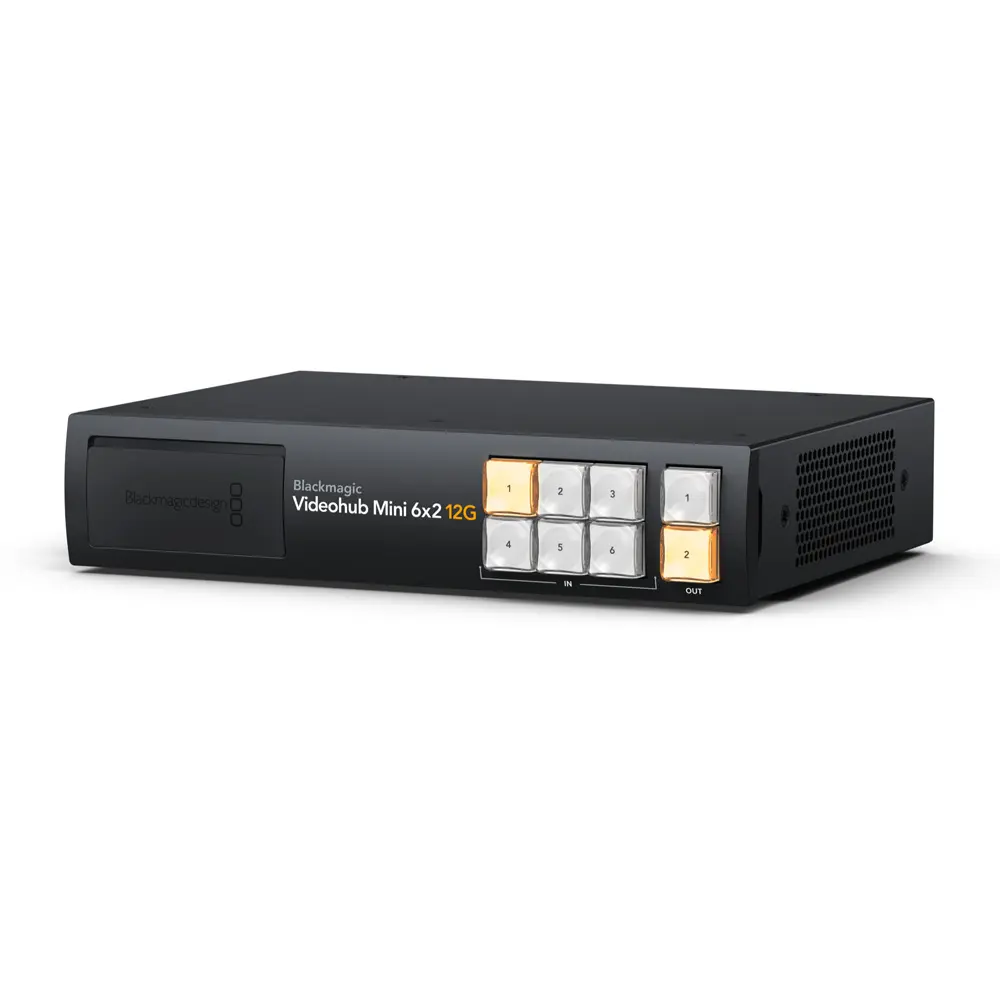 Blackmagic Design Videohub Mini 6x2 12G