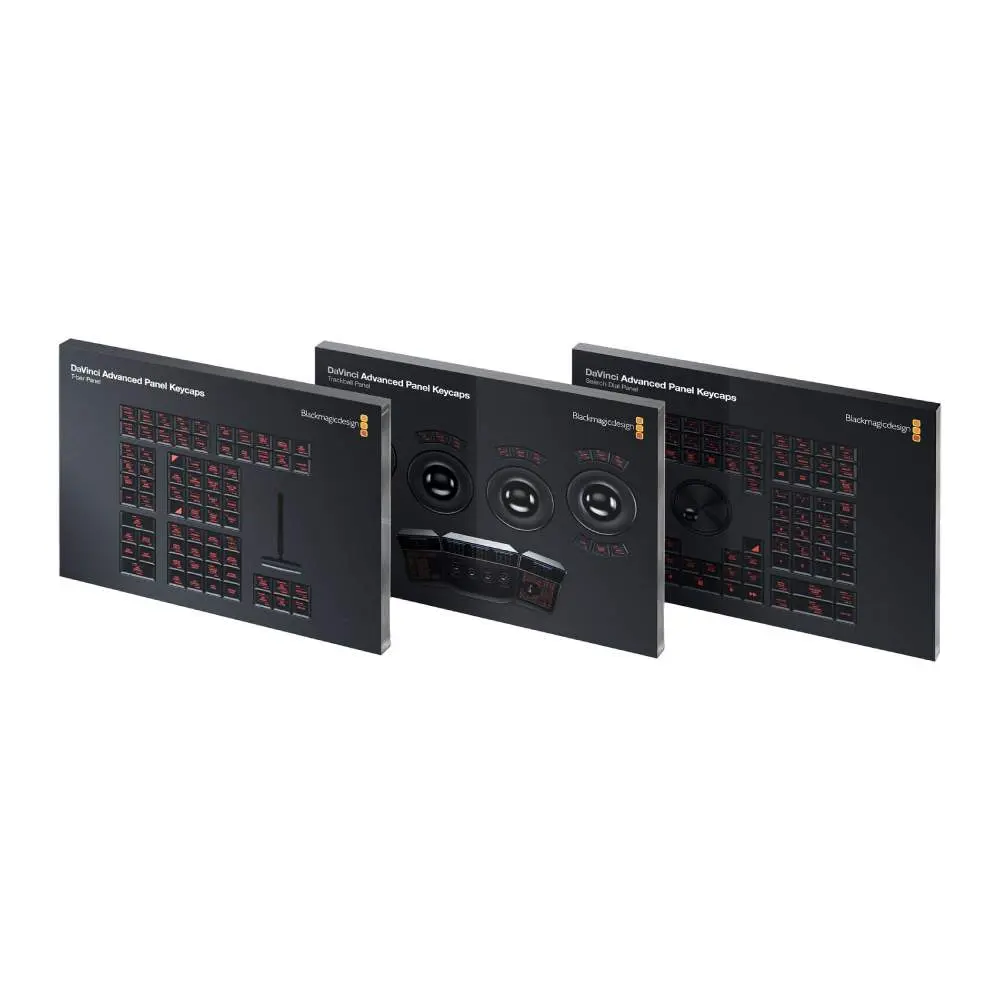 Blackmagic Design DaVinci Advanced Panel Keycaps from SN 10831875