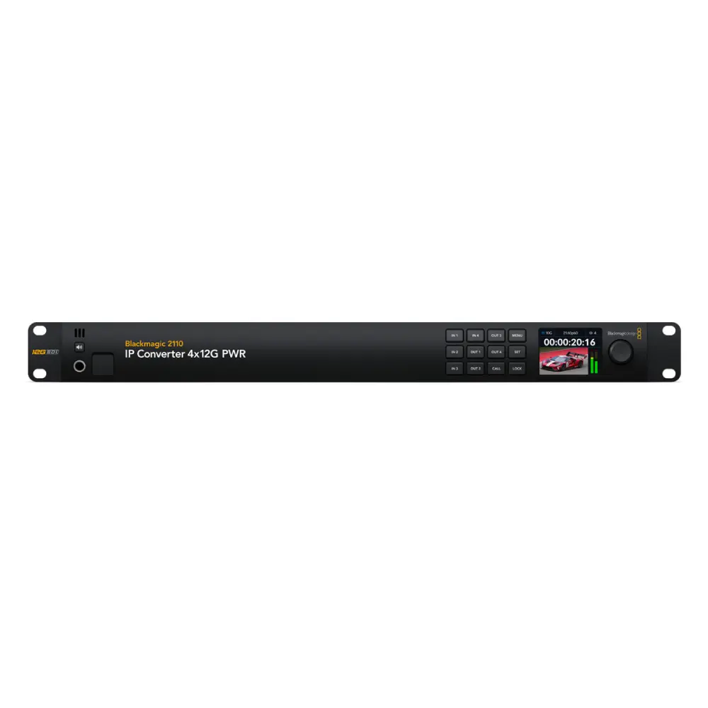 Blackmagic Design 2110 IP Converter 4x12G PWR