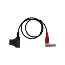 SmallHD Right Angle D - Tap to 2pin Power Cable 18in