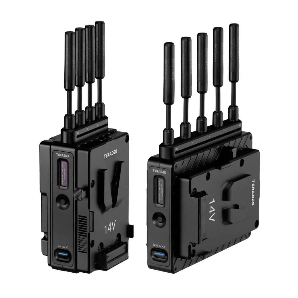 Teradek Bolt 6 XT 750 12G - SDI / HDMI Wireless TX / RX Deluxe Set V - Mount