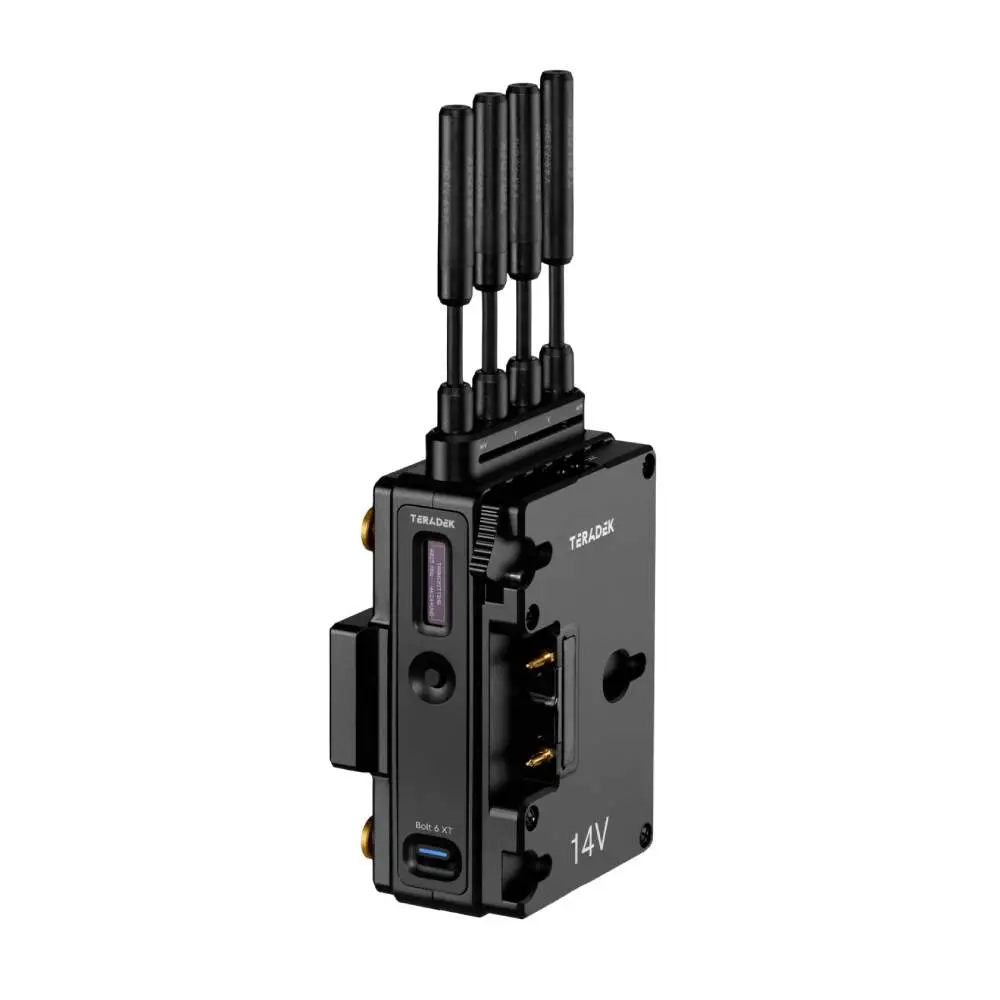 Teradek Bolt 6 XT 750 12G - SDI / HDMI Wireless TX Gold - Mount
