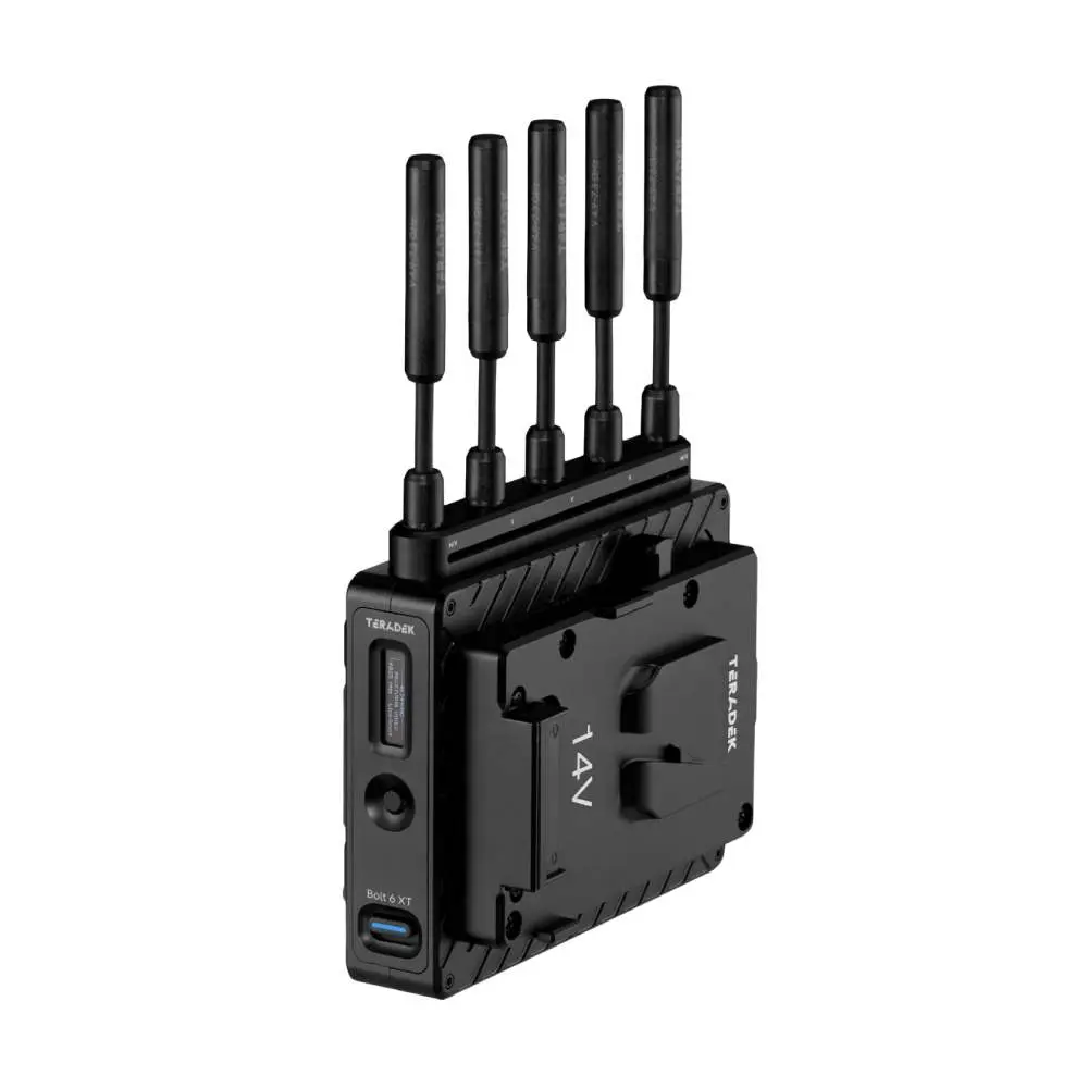Teradek Bolt 6 XT 750 12G - SDI / HDMI Wireless RX V - Mount