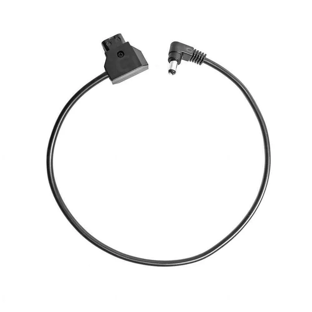 Teradek 2pin to Right - Angle Barrel Power Cable (45cm)