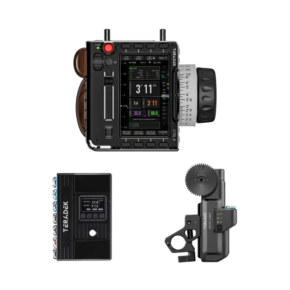 Teradek RT - FIZ Kit (CTRL.5, MDR.X, MOTR.S MAX)