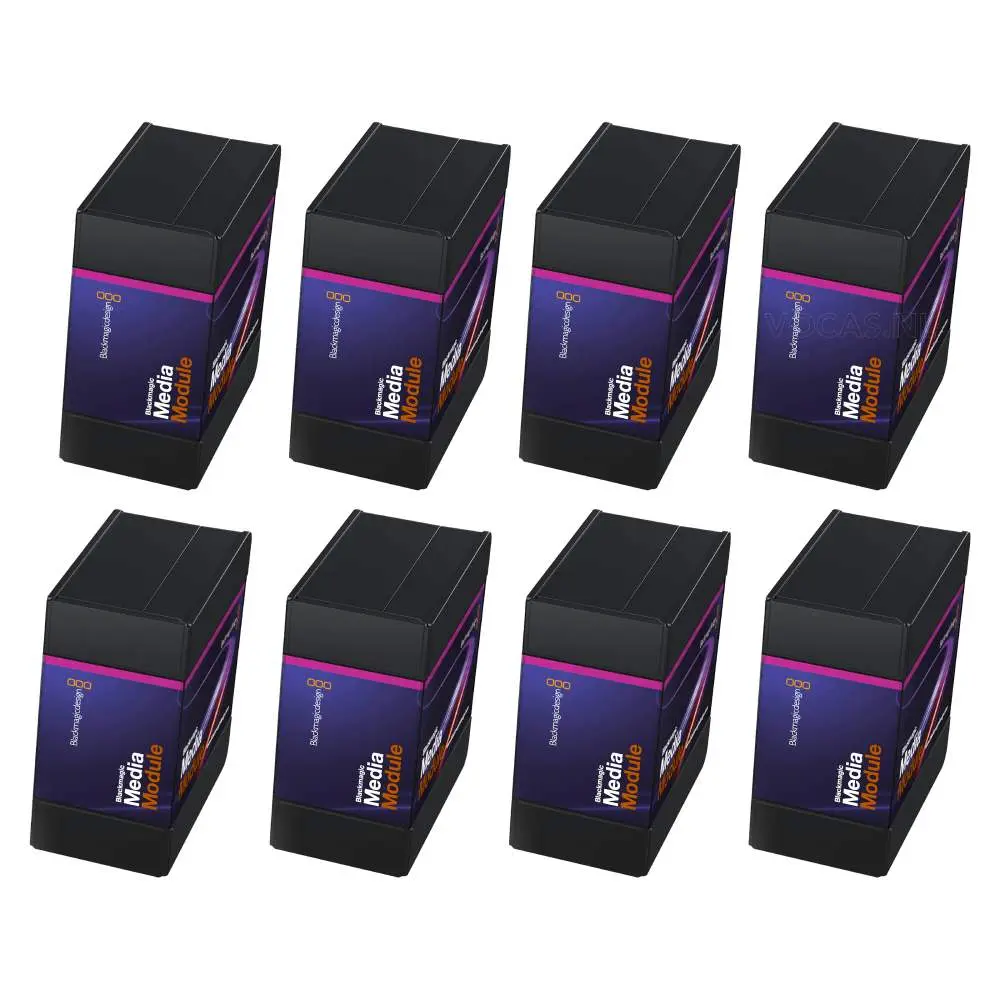 Blackmagic Design Media Module Case 8 Pack