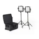 Litepanels Astra IP 1x1 Duo Light carry case kit (Standard Yoke, EU Power Cable)