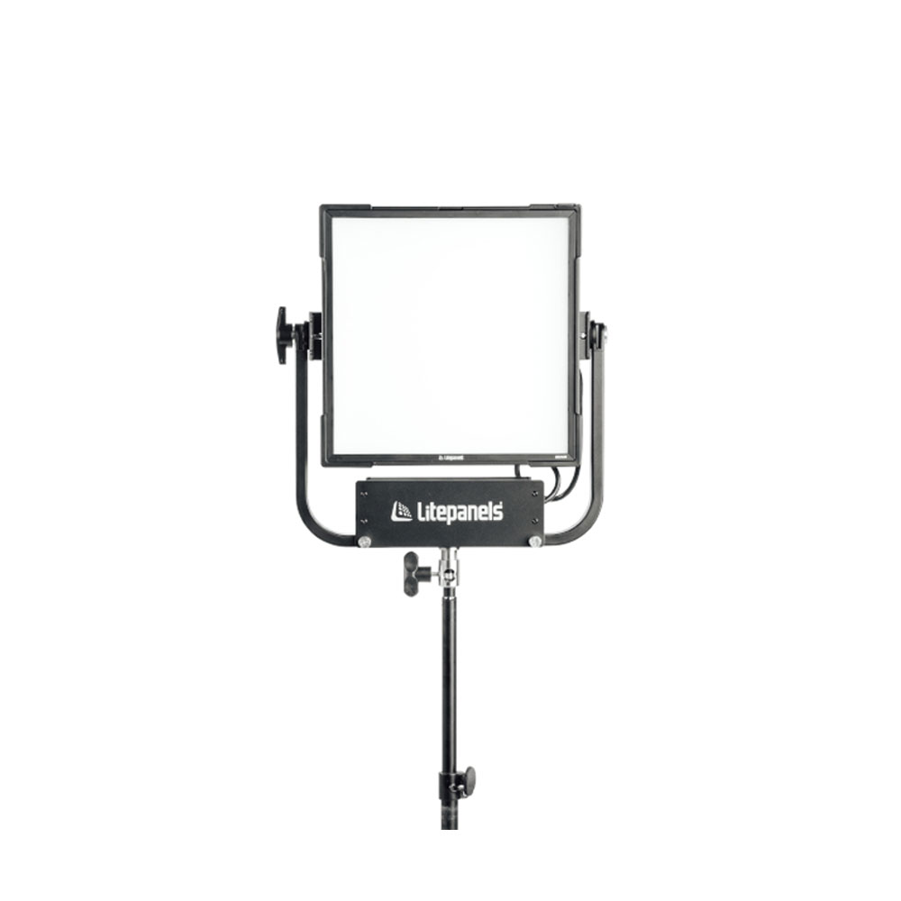 Litepanels Gemini 1x1 Soft RGBWW LED Panel (Pole-Operated Yoke, UK Power Cable)