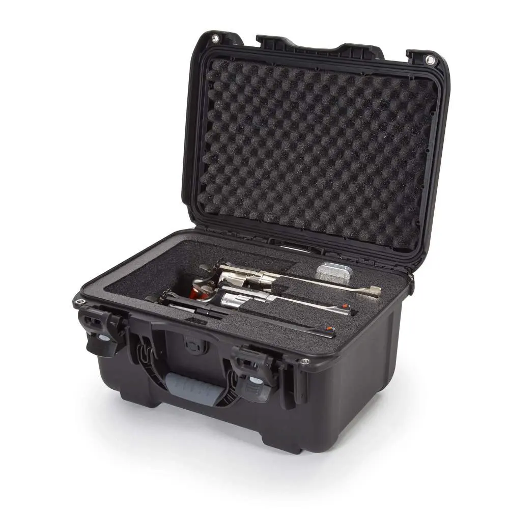 Nanuk 918 Case with Foam insert for revolver – Black
