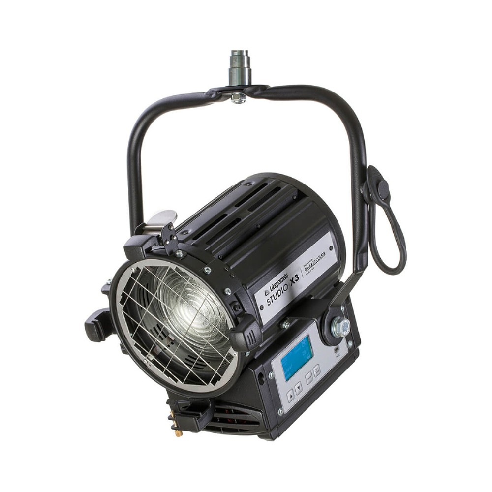 Litepanels Studio X3 Bi-Color 100W LED Fresnel (pole operated, UK power cable)