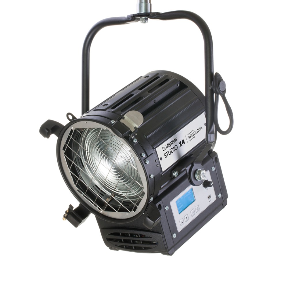 Litepanels Studio X4 Bi-Color 150W LED Fresnel (standard yoke, UK power cable)