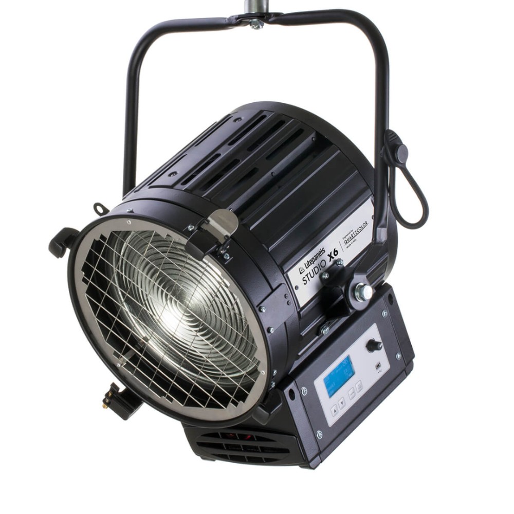 Litepanels Studio X6 Bi-Color 300W LED Fresnel (standard yoke, EU power cable)
