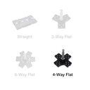 Aputure INFINIBAR 4-Way Flat Connector