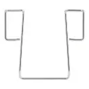 Sennheiser EW-D SK BELT CLIP VERTICAL