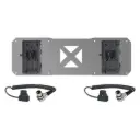 Atomos SHAPE 2 V-Mount Battery Plates and 2 Cables for Atomos Sumo