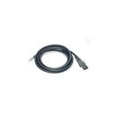 Litepanels Cable Assembly, IEC AC Bare Ends 3m