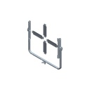 Litepanels Quad Gemini 1x1 Array Kit with Yoke